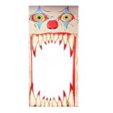 Halloween Clown Vampire Banner BackdroMult