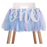 Snowflake Highchair Banner DecorationB