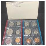 1972 Mint Uncirculated US Treasury Coi