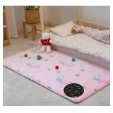 Kids Mermaid Rugs for Bedroom Playrm 3