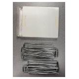 24 Pack Garden Stakes U-Shaped Tent St