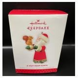 Hallmark Keepsake Ornament- A Visit from Santa (4