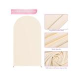7.2FT Wedding Arch Cover Spandex Fitte