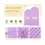 FUHSY Lavender Arch Cover 6FT 7.2FT SL
