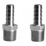 Beduan Stainless Steel 5/8" Hose BarbS