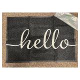 BeneathYourFeet Door Mat (36"x24"BlacB