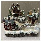 "Snowy Village" Lighted Figurine (1