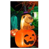 HZGDEJTG 4 ft. Witch Beaver Sitting Pubrow