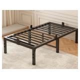 FUIOBYVV Twin Bed Frames 14 Inch Heavy