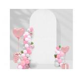 Bouiexye 7.2FT Wedding Arch Backdrop C