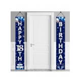 Turypaty Blue Silver 18th Birthday Doo