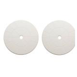2 Pack White Swimming Pool Skimmer Cov