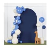 FANPROMS Wedding Arch Cover 7.2FT Navy