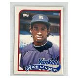 ROOKIE CARD 1989 TOPPS TRADED DEION S