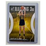 Caitlin Clark 2024 Donruss Raining 3s Insert