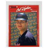 1990 DONRUSS HOF CAL RIPKEN MVP CARD