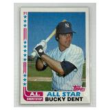 1982 TOPPS BUCKY DENT CARD