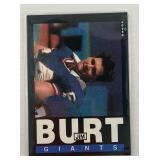 ROOKIE CARD 1985 TOPPS JIM BURT