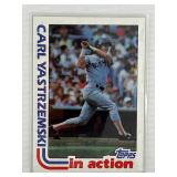 1982 TOPPS HOF CARL YASTRZEMSKI CARD