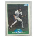 1989 SCORE HOF RYNE SANDBERG CARD