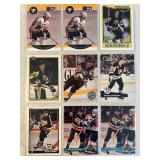 SHEET OF 10 KEVIN STEVENS CARDS