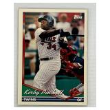 1994 TOPPS HOF KIRBY PUCKETT CARD