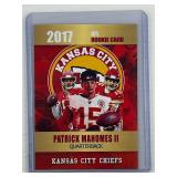 Patrick Mahomes 2017 Rookie Phenoms NF