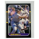 ROOKIE CARD 1987 DONRUSS JOHN KRUK