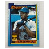1990 Ken Griffey Jr Topps (Center bend defect