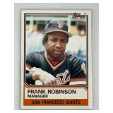 1983 TOPPS HOF FRANK ROBINSON CARD