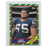 ROOKIE CARD 1986 TOPPS BART OATES