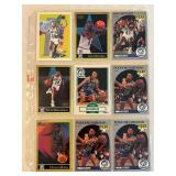 SHEET OF 16 STAR ROOKIE BASKETBALL C