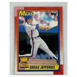 1990 TOPPS GREGG JEFFRIES ROOKIE CUP