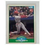 1989 SCORE HOF OZZIE SMITH CARD