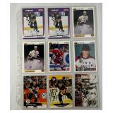 SHEET OF 9 HOF JAROMIR JAGR ROOKIE/E