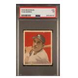 1949 Yogi Berra Bowman PSA 1 PR -W/Authenticated