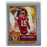 Patrick Mahomes 2017 Rookie Gems NFL r