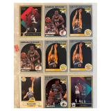 SHEET OF 9 STAR ROOKIE BASKETBALL CA