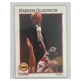 1991 NBA HOOPS HOF AKEEM OLAJUWON CAR