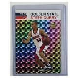 Stephen Curry 2009 gold prism rookie c
