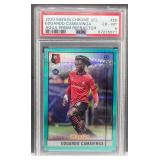 2020 Eduardo Camavinga UCL Blue Shimmer PSA 6