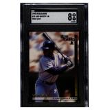 1995 Ken Griffey Jr Megacards 22  Wish SGC Grade 8