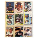 SHEET OF 9 HOF ROD CAREW CARDS