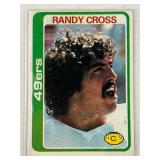 ROOKIE CARD 1978 TOPPS RANDY CROSS