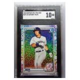 Anthony Volpe 2020 Bowman Chrome 1st Rookie SGC 10