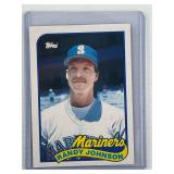 Randy Johnson 1989 Topps Traded rookie