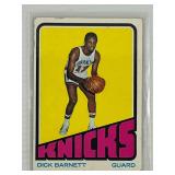 1972 TOPPS HOF DICK BARNETT CARD