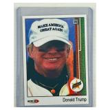 Donald Trump 1989 Upper Deck style bas
