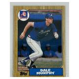 1987 TOPPS DALE MURPHY CARD