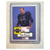 AL BUNDY 1952 TOPPS STYLE FOOTBALL CARD
